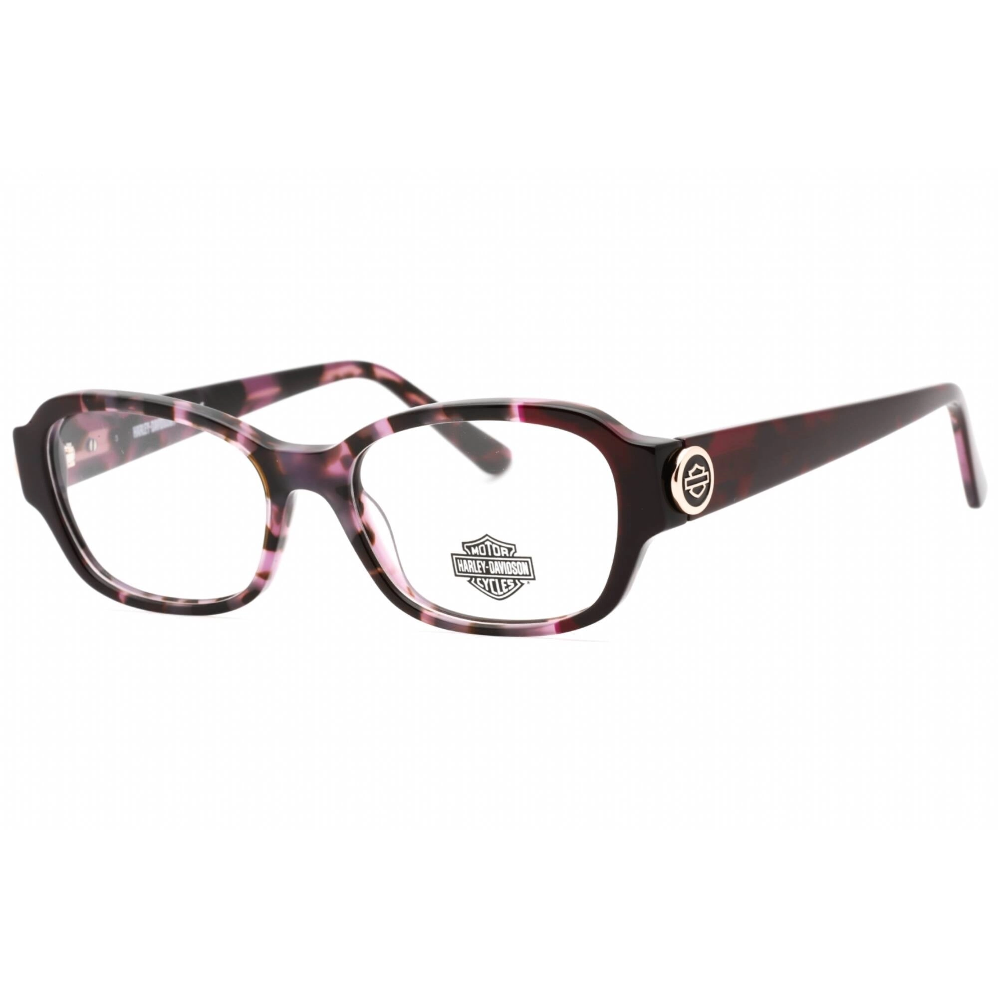 Harley Davidson Women's Eyeglasses - Violet/Other Oval Full Rim Frame | HD0567 083