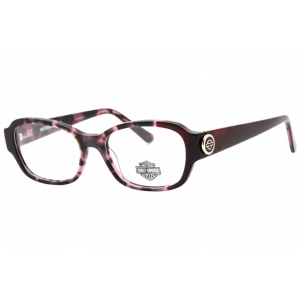 Harley Davidson Women's Eyeglasses - Violet/Other Oval Full Rim Frame | HD0567 083
