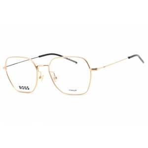 Hugo Boss Women's Eyeglasses - Gold Black Full Rim Geometric Frame | BOSS 1534 0RHL 00