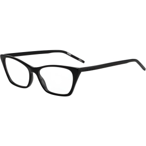 Hugo Women's Eyeglasses - Black Plastic Cat Eye Frame Demo Lens | HUGO HG 1058 807