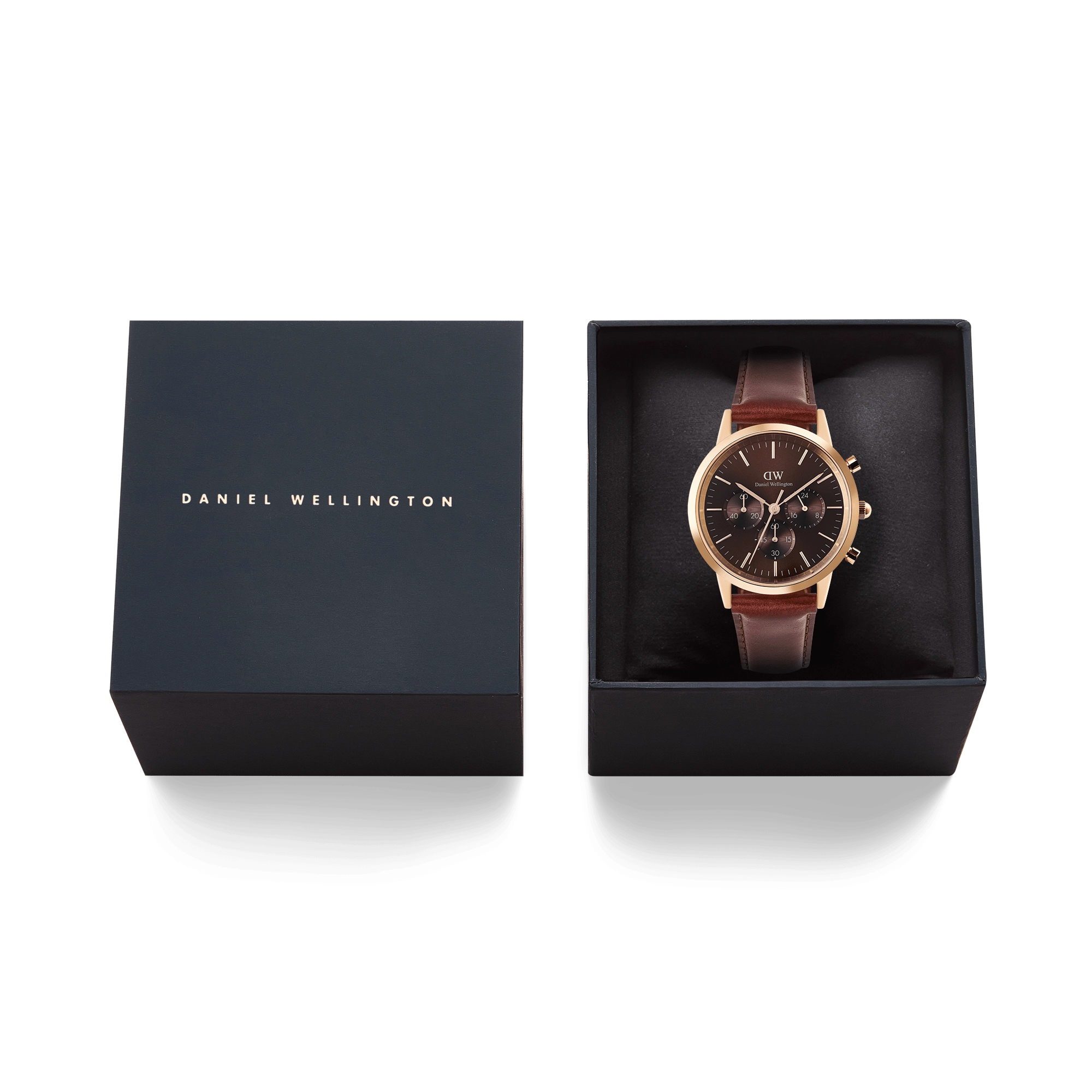 Iconic Chronograph St Mawes Amber RG