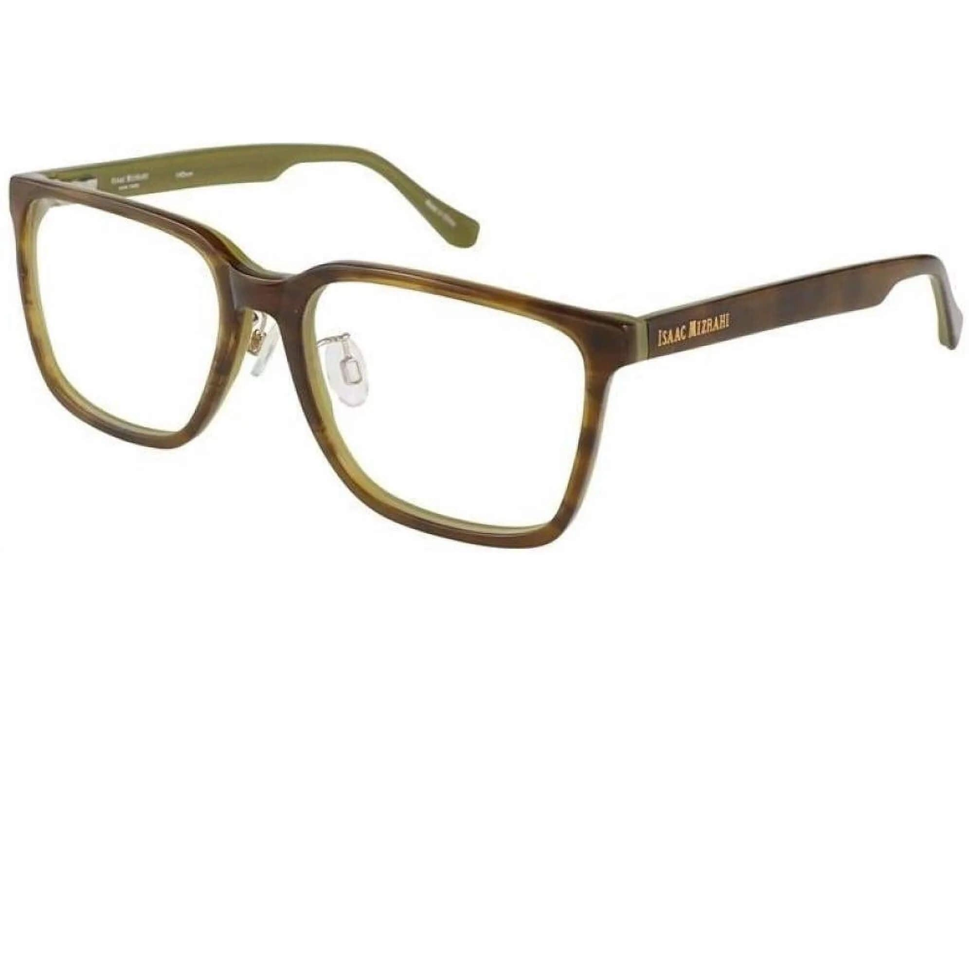 Isaac Mizrahi Women's Eyeglasses - Green Plastic Square Frame | ISAAC MIZRAHI 30009 GN