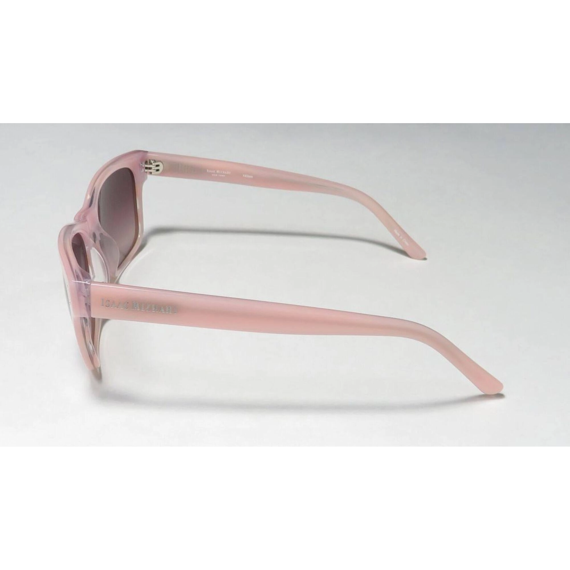 Isaac Mizrahi Women's Sunglasses - Full Rim Plastic Square Frame Pink Lens | 30211 PK