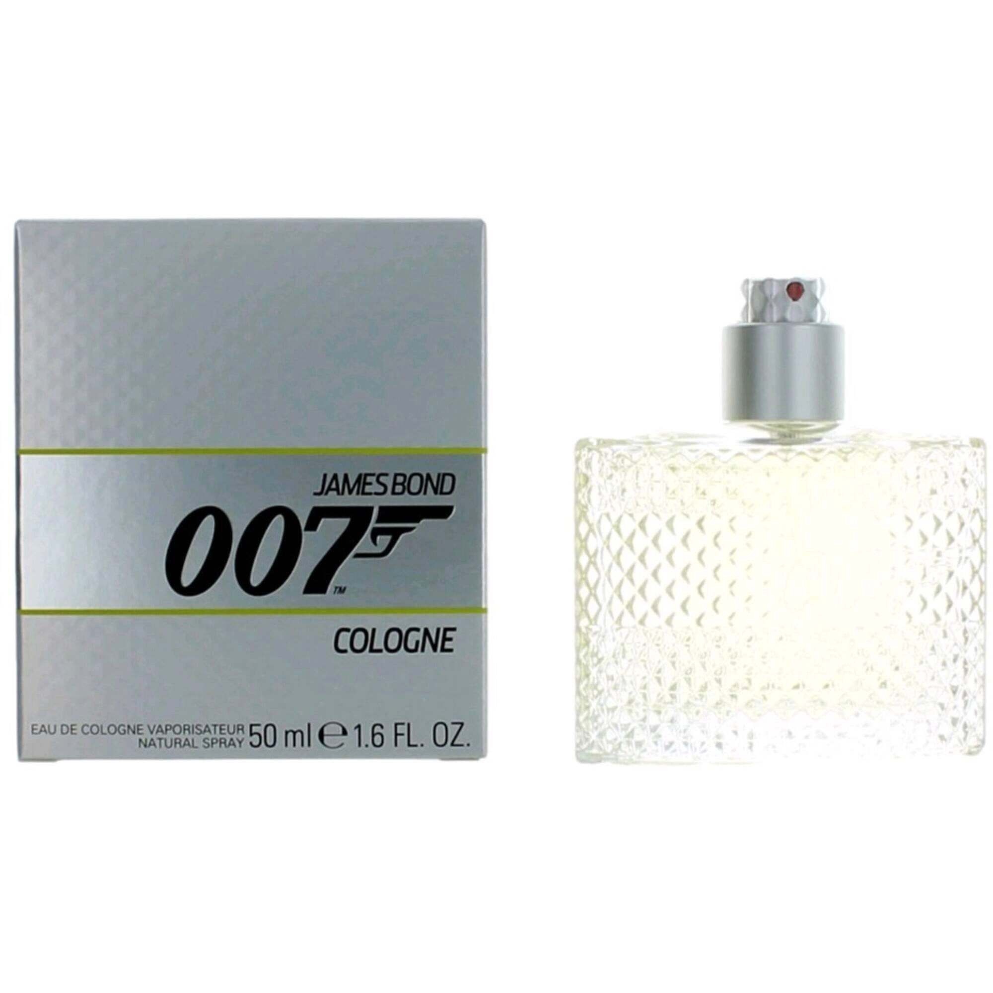 James Bond Men's Eau De Cologne Spray - 007 Cologne Classic and Authentic, 1.6 oz