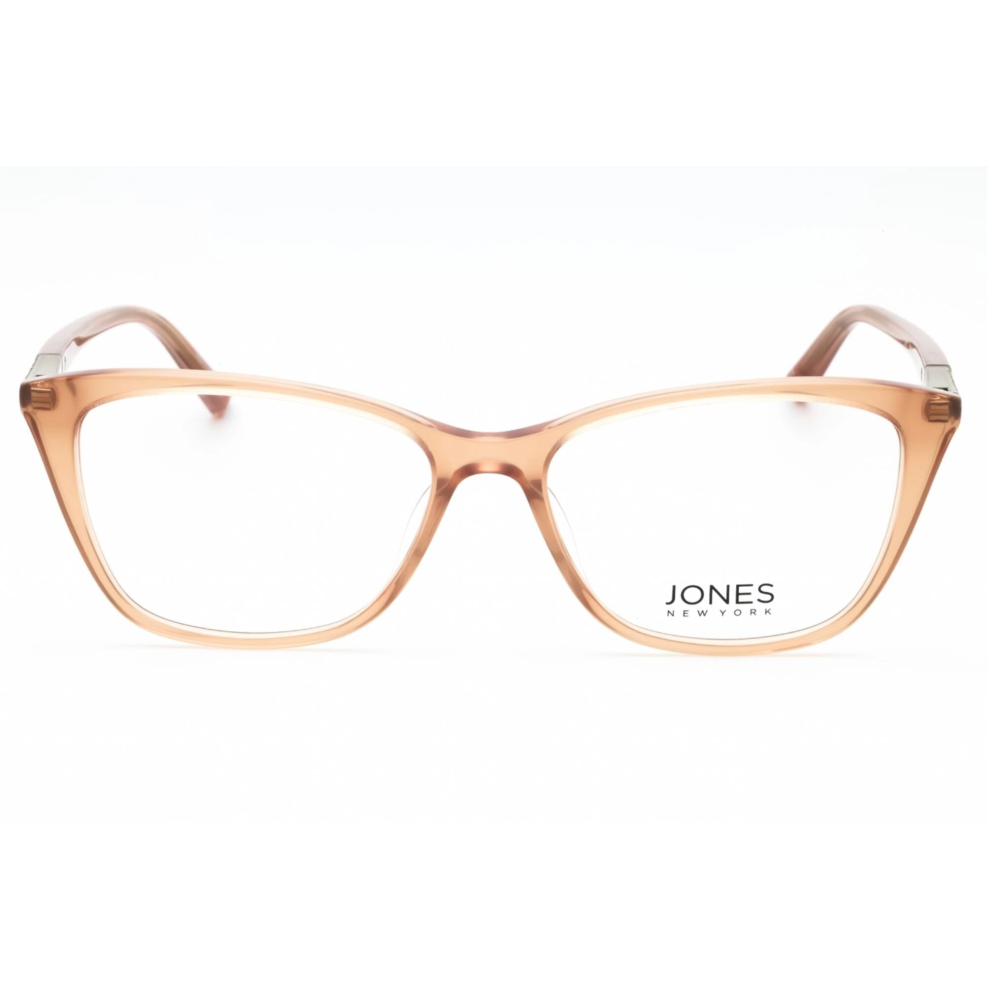 Jones New York Women's Eyeglasses - Blush Acetate Cat Eye Full Rim Frame | J777 0BLU