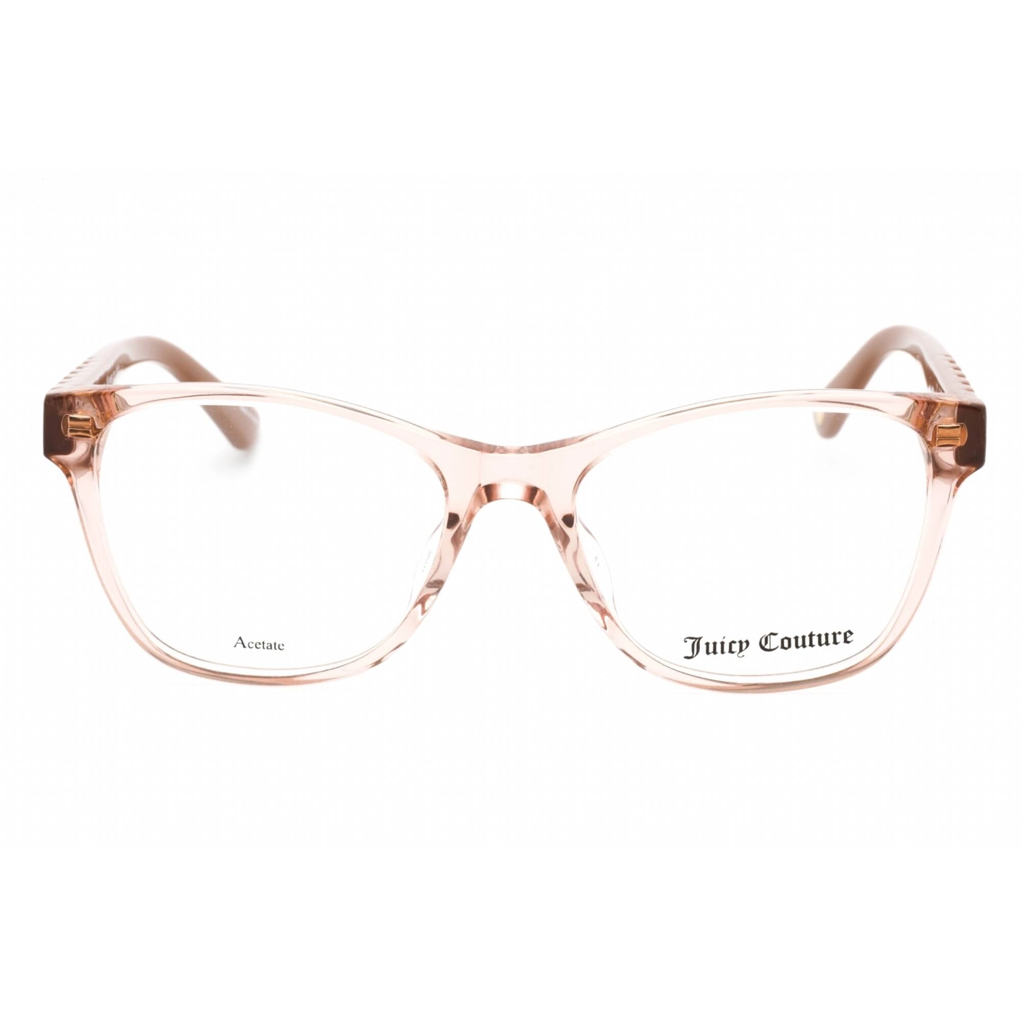 Juicy Couture Women's Eyeglasses - Crystal Pink Cat Eye Shape Frame | Ju 185 03DV 00