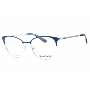 Juicy Couture Women's Eyeglasses - Matte Blue Full Rim Round Frame | JU 230/G 0FLL 00