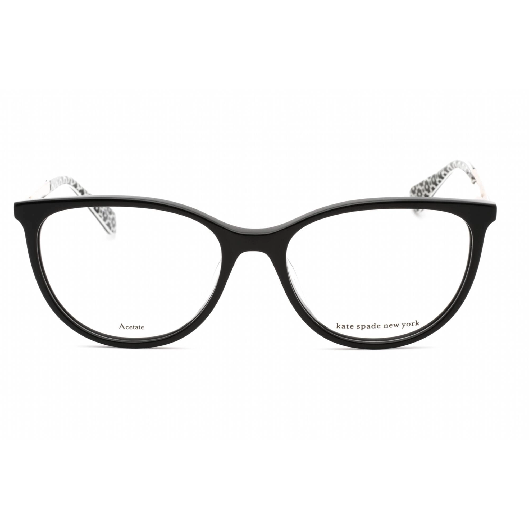Kate Spade Women's Eyeglasses - Black Cat Eye Shape Full Rim Frame | KIMBERLEE 0807 00