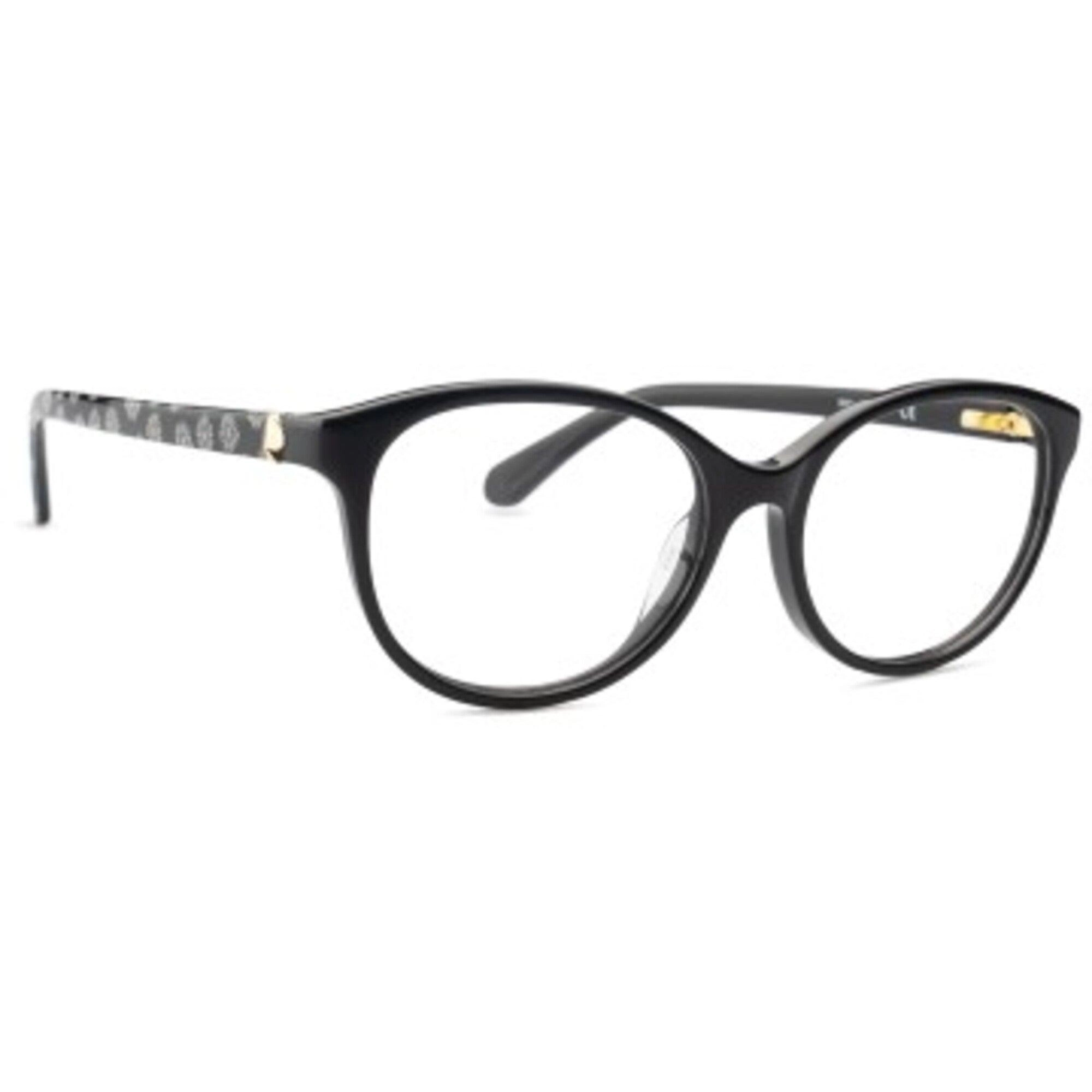 Kate Spade Women's Eyeglasses - Black Pattern White, 51 mm | KATE SPADE BRIELLA 0TAY
