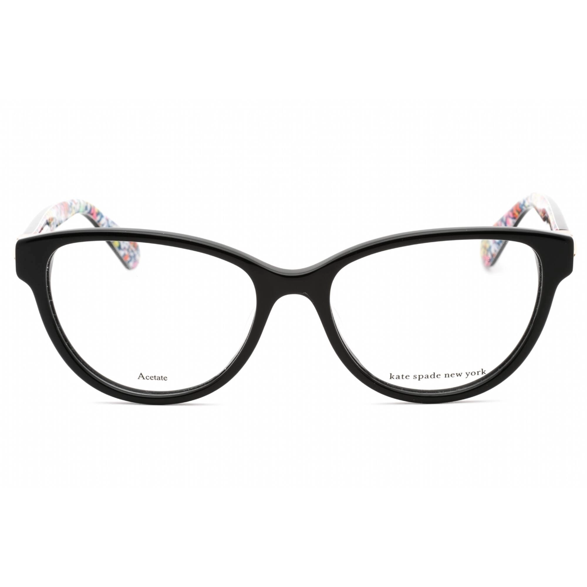 Kate Spade Women's Eyeglasses - Clear Demo Lens Black Plastic Frame | TAILYNN 0807 00