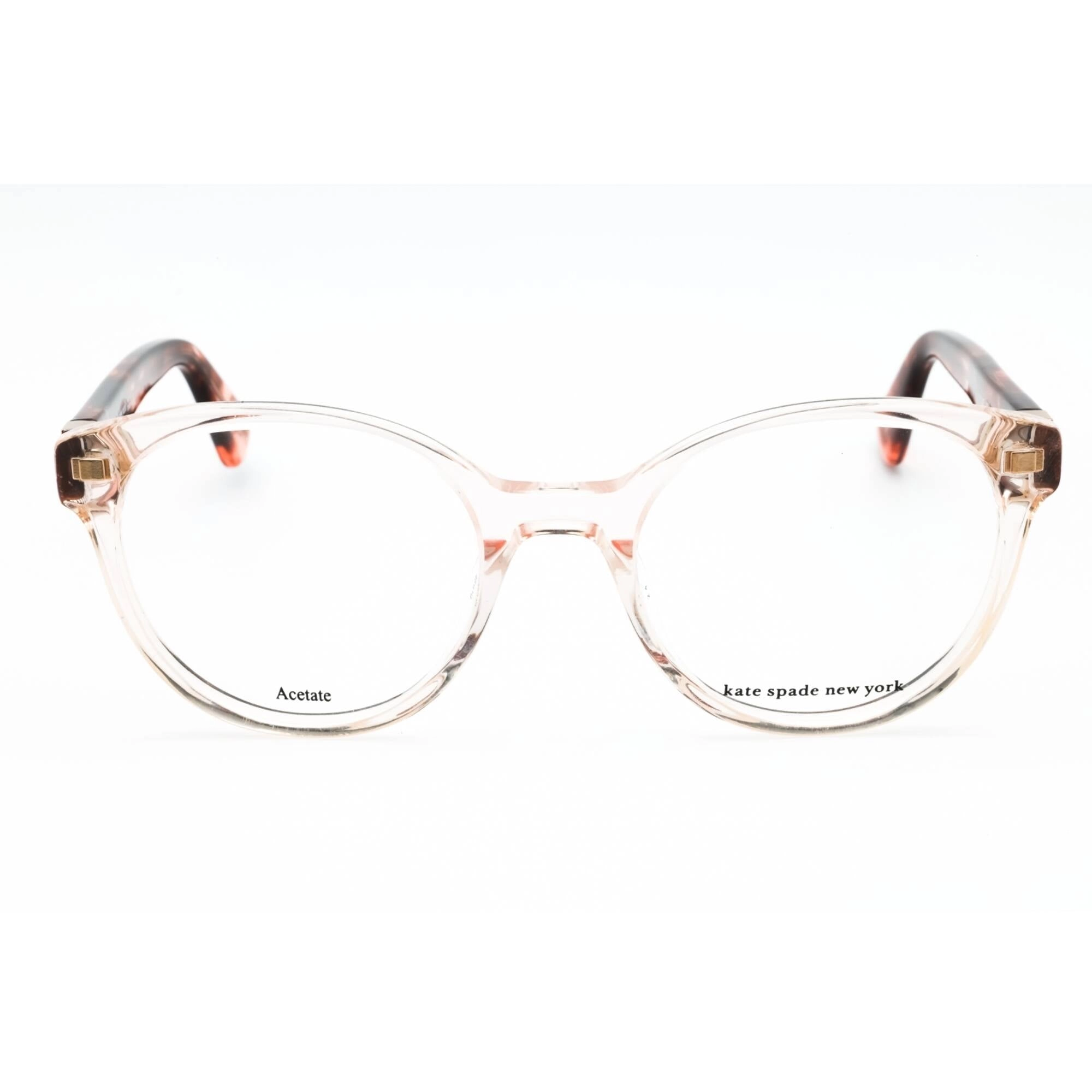 Kate Spade Women's Eyeglasses - Pink Acetate Full Rim Round Frame | Marcilee 035J 00