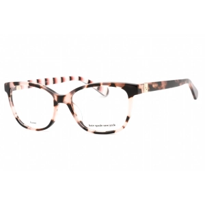 Kate Spade Women's Eyeglasses - Pink Havana Plastic Cat Eye Frame | Emilyn 0HT8 00