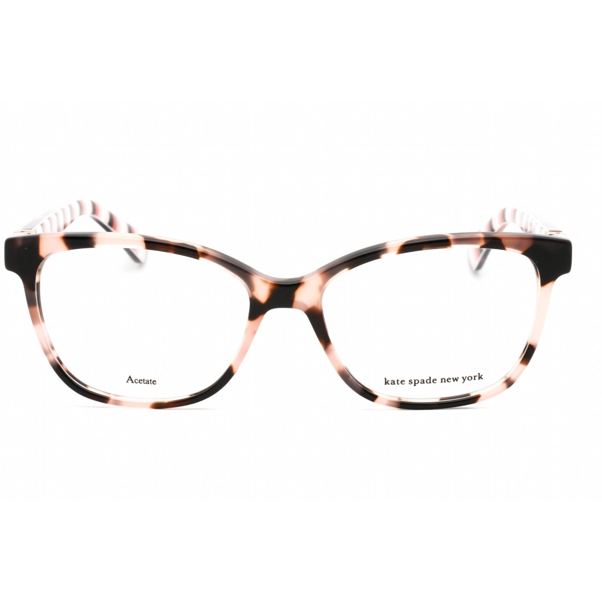 Kate Spade Women's Eyeglasses - Pink Havana Plastic Cat Eye Frame | Emilyn 0HT8 00