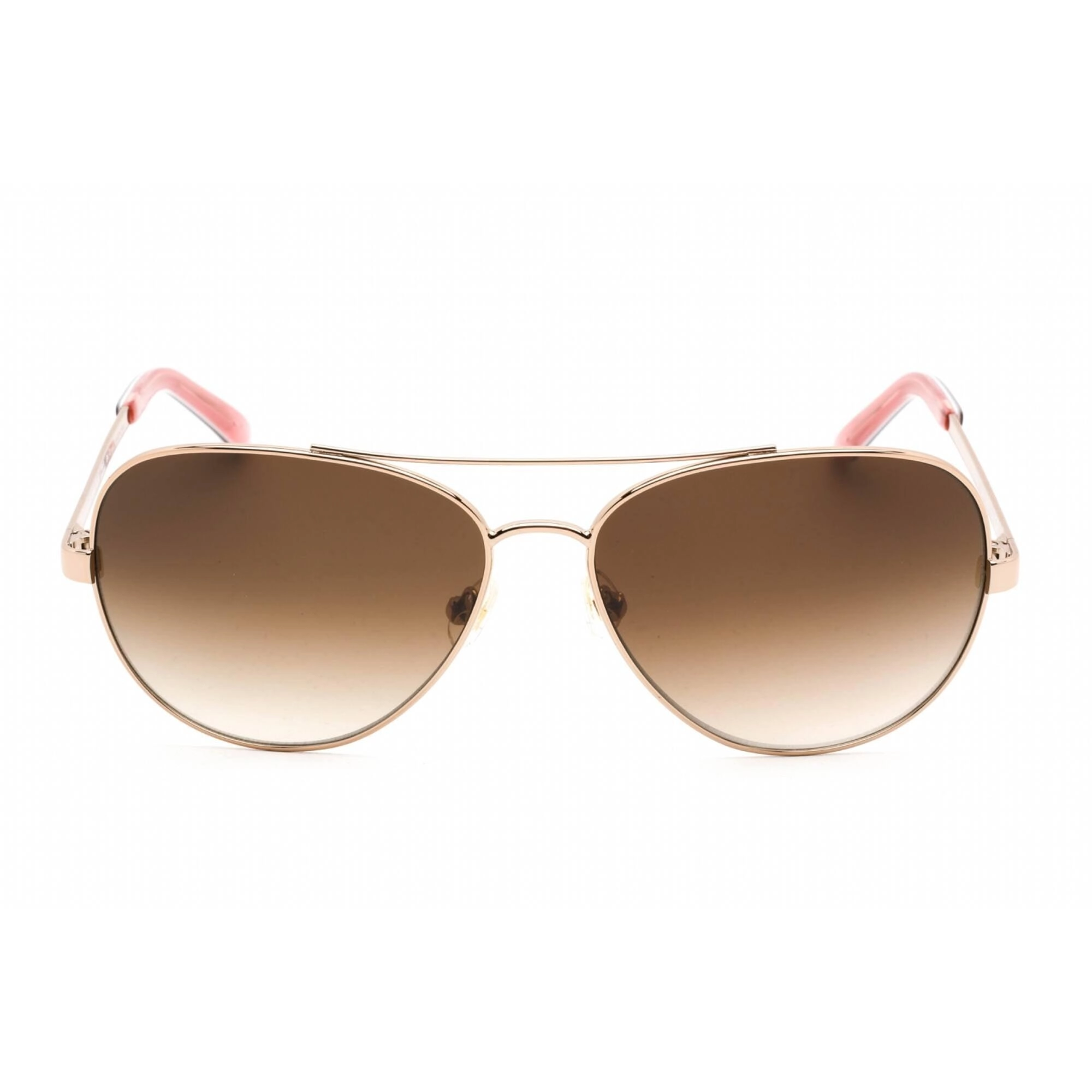 Kate Spade Women's Sunglasses - Full Rim Red Gold Metal Aviator | Avaline/S 0AU2 Y6