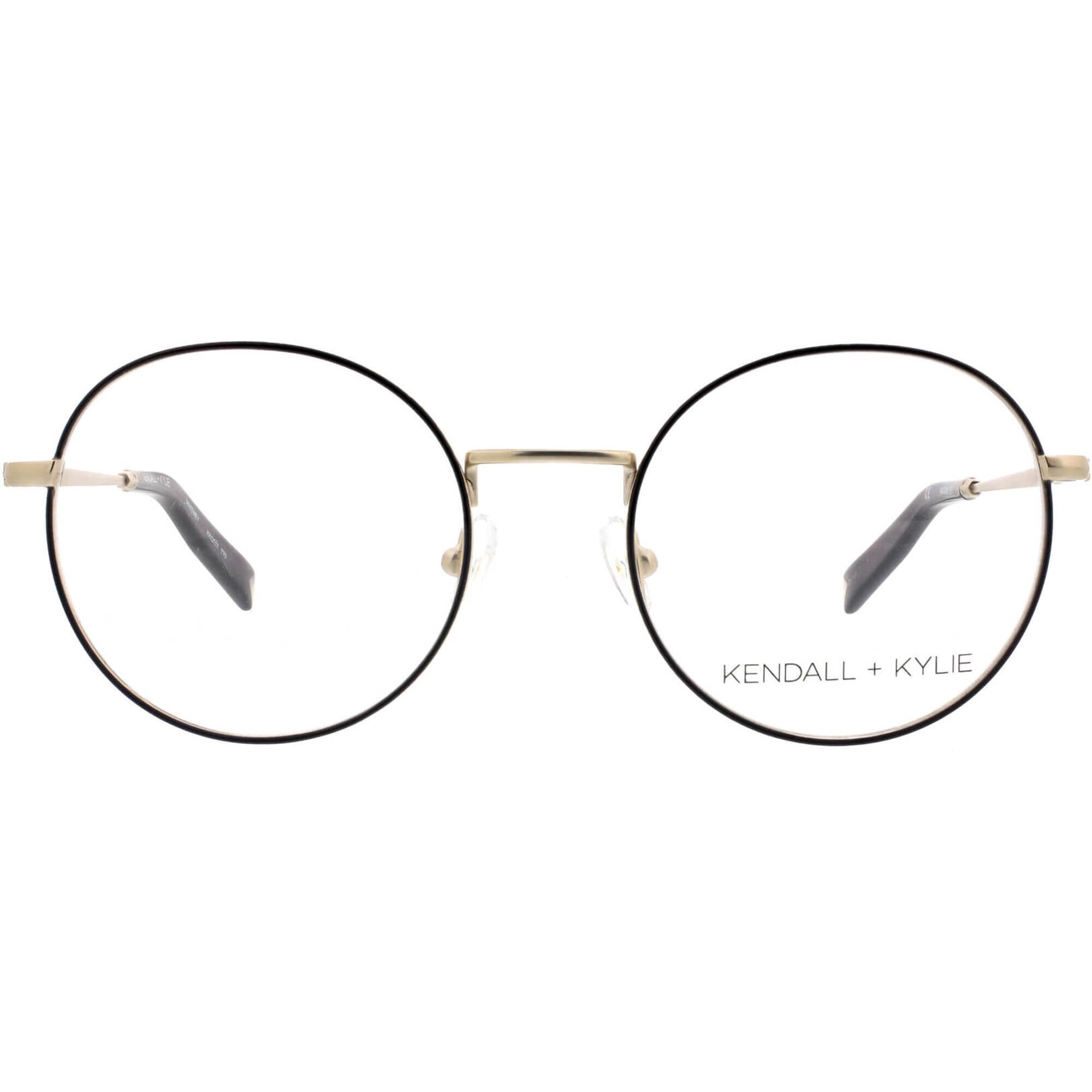 Kendall   Kylie Women's Eyeglasses - Black/Light Gold Metal Frame | KKO117 WHITNEY 770