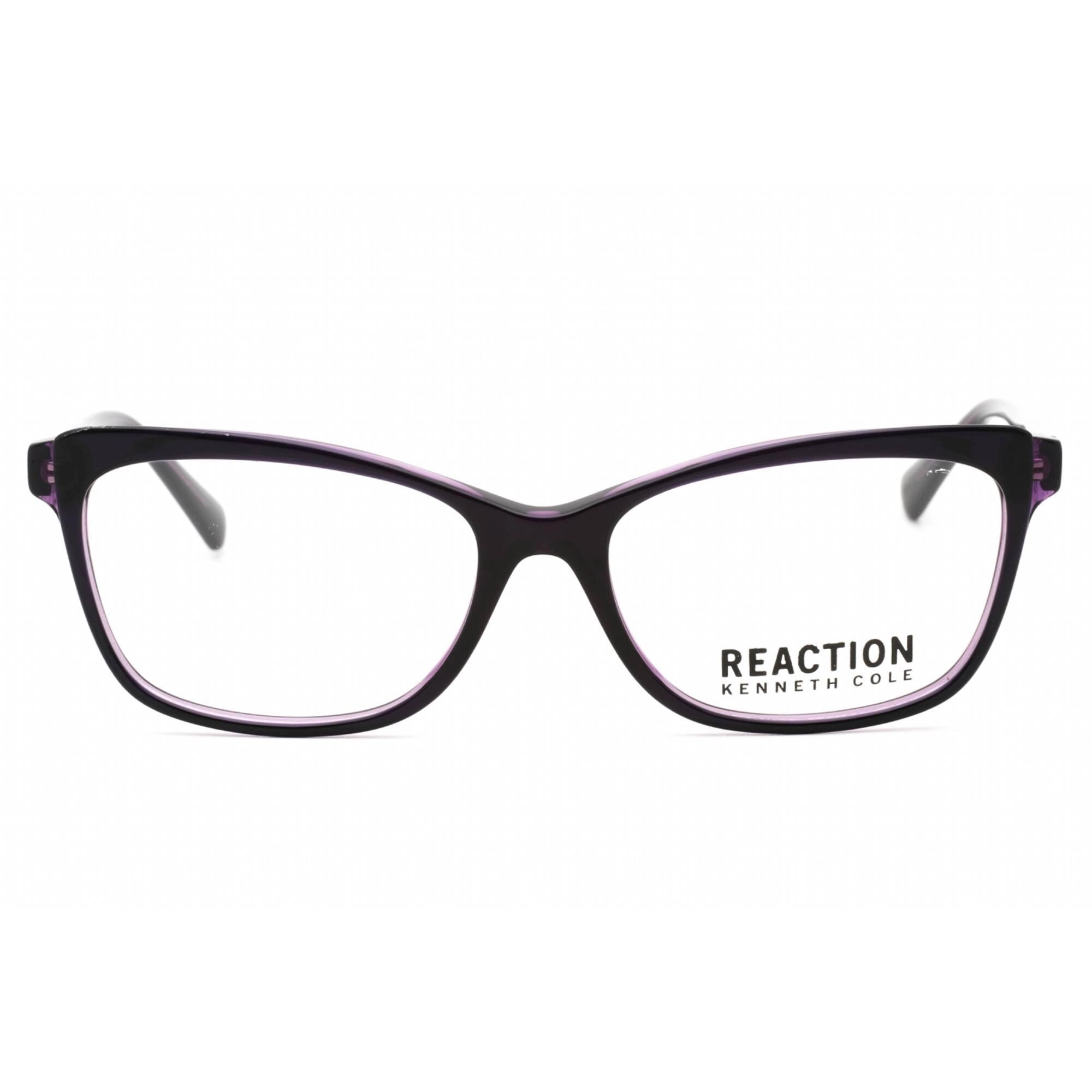 Kenneth Cole Reaction Women's Eyeglasses - Clear Demo Lens Black Frame | KC0897 005