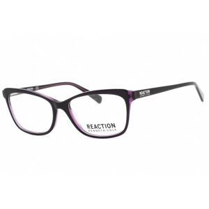 Kenneth Cole Reaction Women's Eyeglasses - Clear Demo Lens Black Frame | KC0897 005