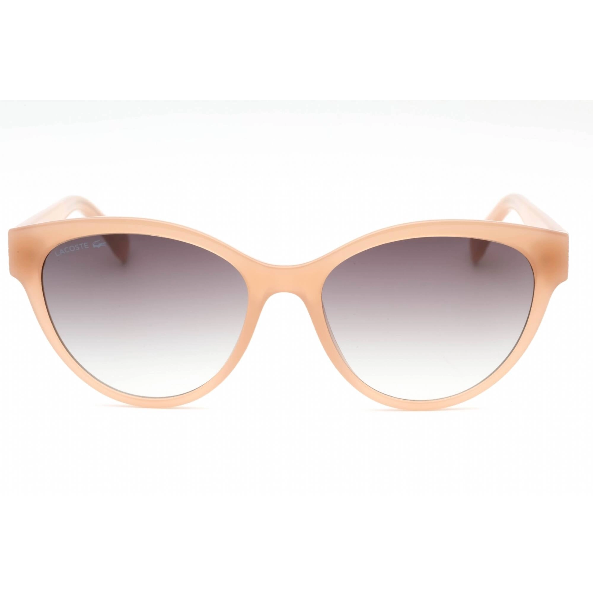 Lacoste Women's Sunglasses - Nude Plastic Cat Eye Frame Grey Gradient Lens | L983S 272