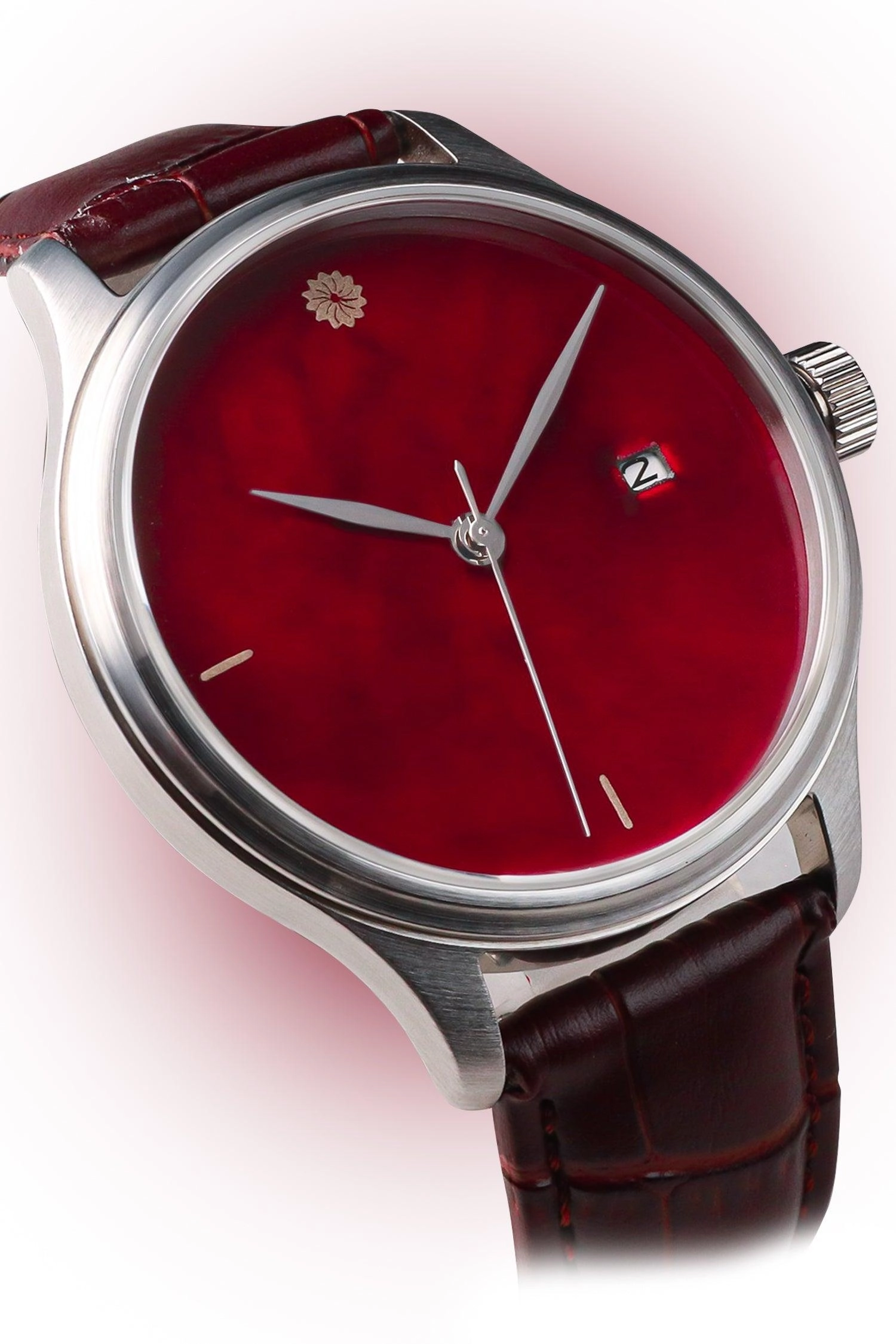 LIMITED EDITION Dream Watch - Akatame Nuri Dark Red Urushi Dial