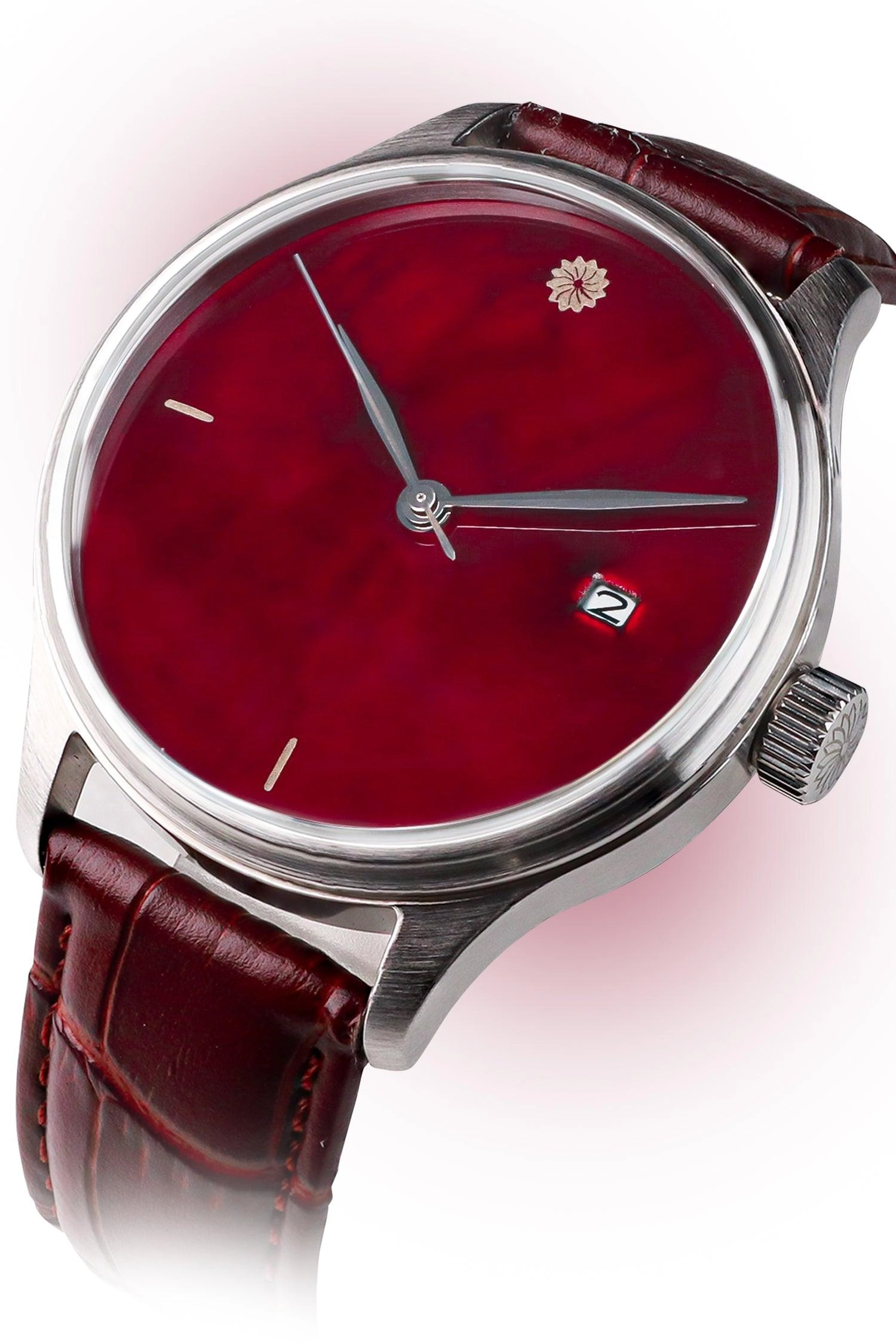LIMITED EDITION Dream Watch - Akatame Nuri Dark Red Urushi Dial
