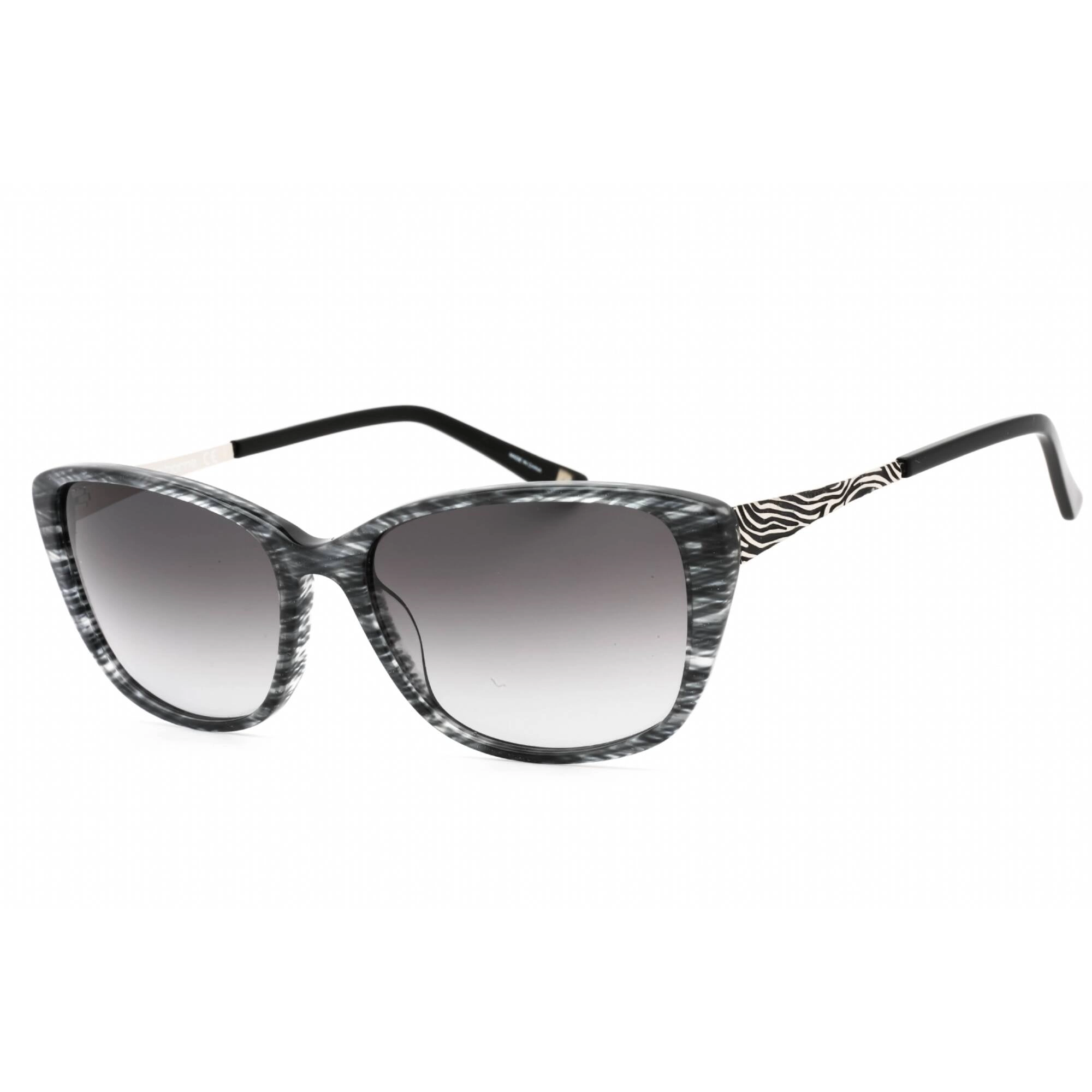 Liz Claiborne Women's Sunglasses - Havana Glitter Grey Cat Eye Frame | L 575/S 0MK5 9O