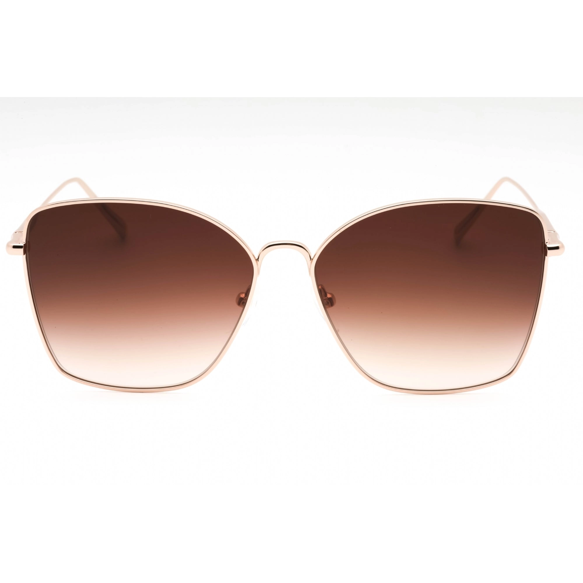 Longchamp Women's Sunglasses - Rose Gold Metal Butterfly Full Rim Frame | LO117S 770