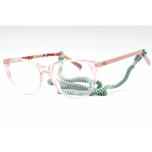 M Missoni Women's Eyeglasses - Pink Plastic Oval Full Rim Frame | MMI 0006 035J 00