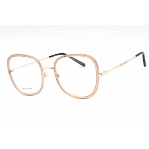 Marc Jacobs Women's Eyeglasses - Beige Gold Metal Butterfly Frame | MARC 701 084A 00