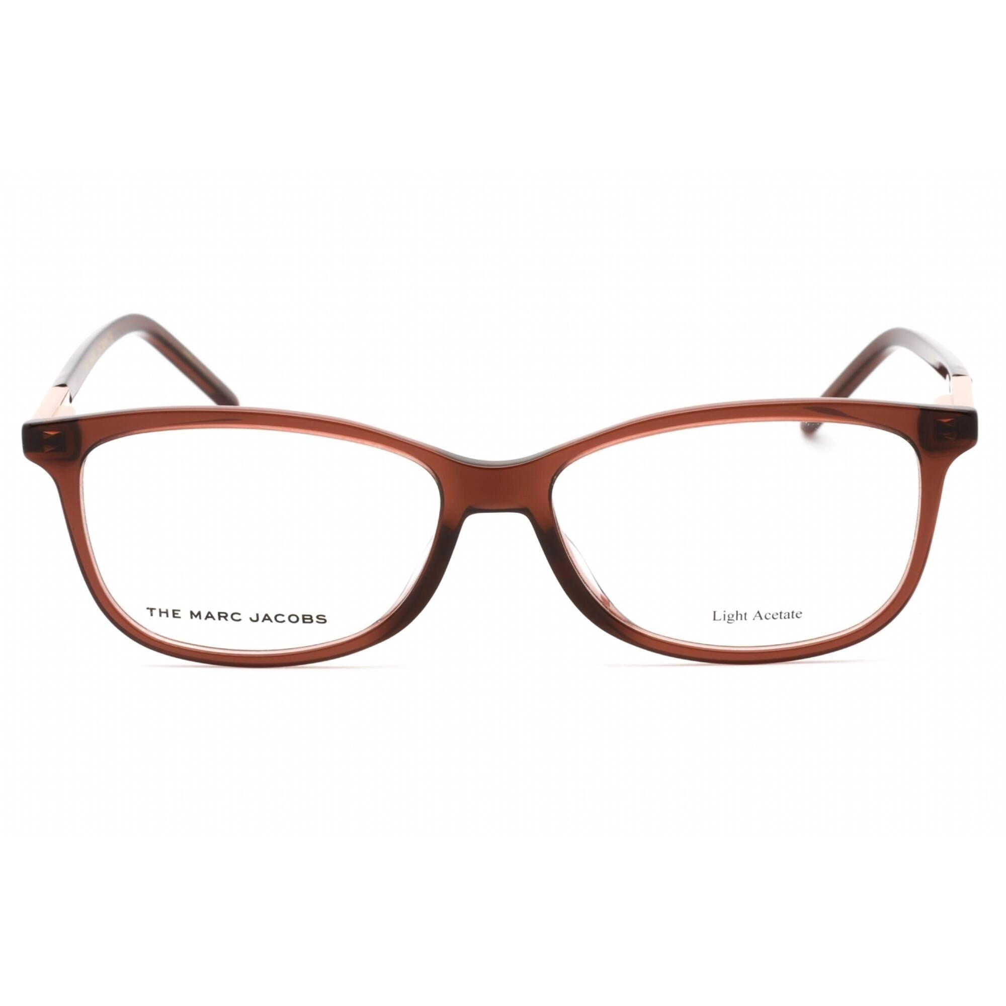 Marc Jacobs Women's Eyeglasses - Brown Plastic Rectangular Frame | MARC 513 009Q 00