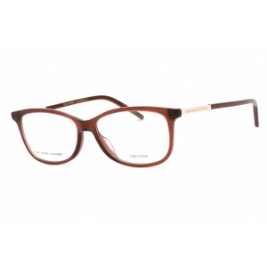 Marc Jacobs Women's Eyeglasses - Brown Plastic Rectangular Frame | MARC 513 009Q 00
