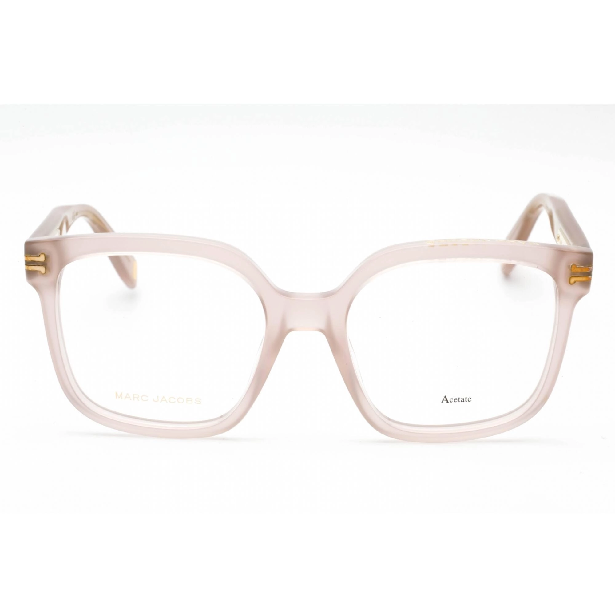 Marc Jacobs Women's Eyeglasses - Full Rim Pink Plastic Rectangular | MJ 1054 035J 00