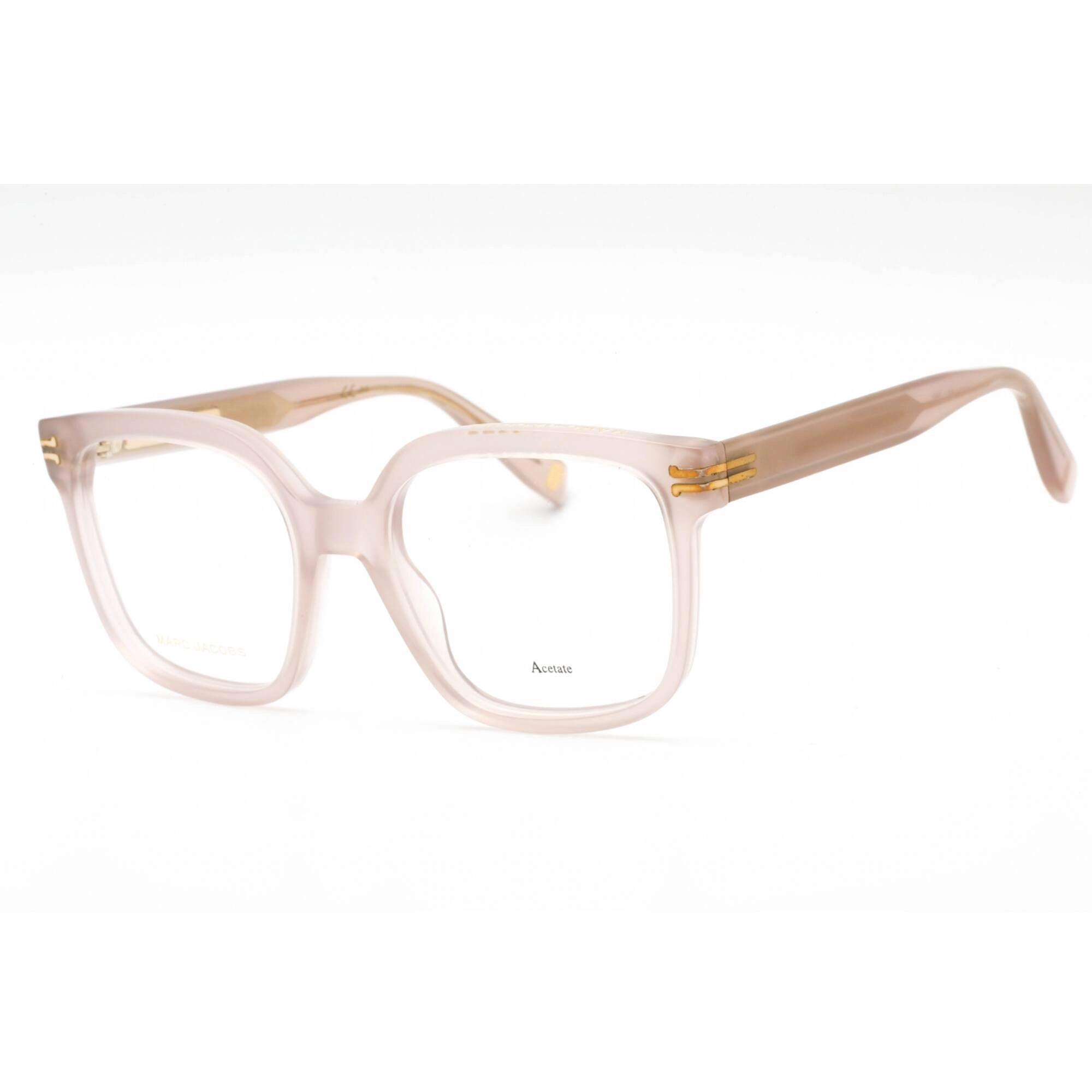 Marc Jacobs Women's Eyeglasses - Full Rim Pink Plastic Rectangular | MJ 1054 035J 00