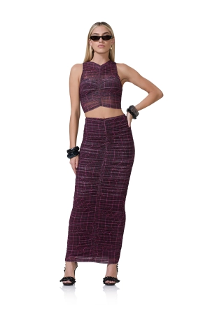 Misha Top - Twisted Plaid