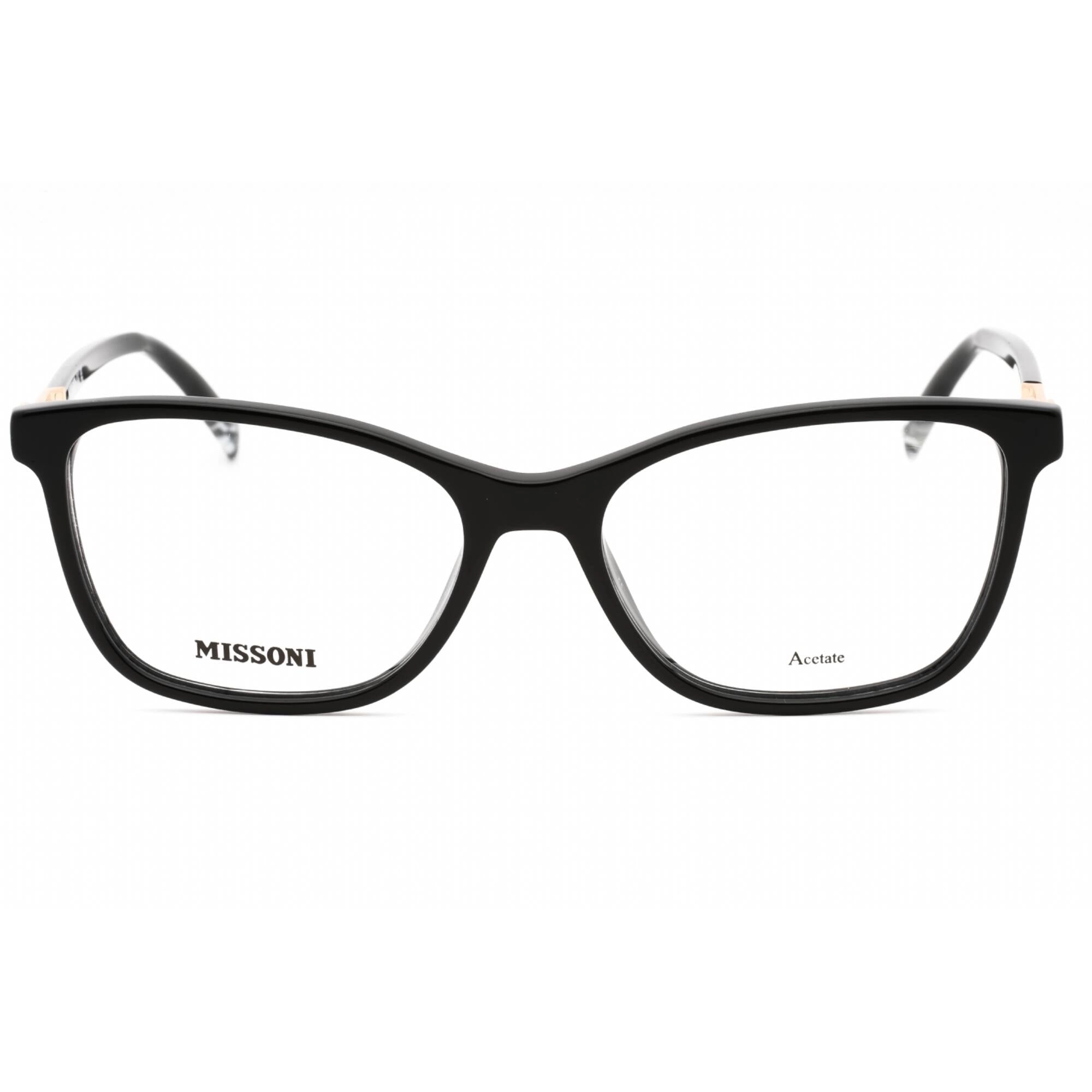 Missoni Women's Eyeglasses - Black Plastic Cat Eye Full Rim Frame | MIS 0143 0807 00
