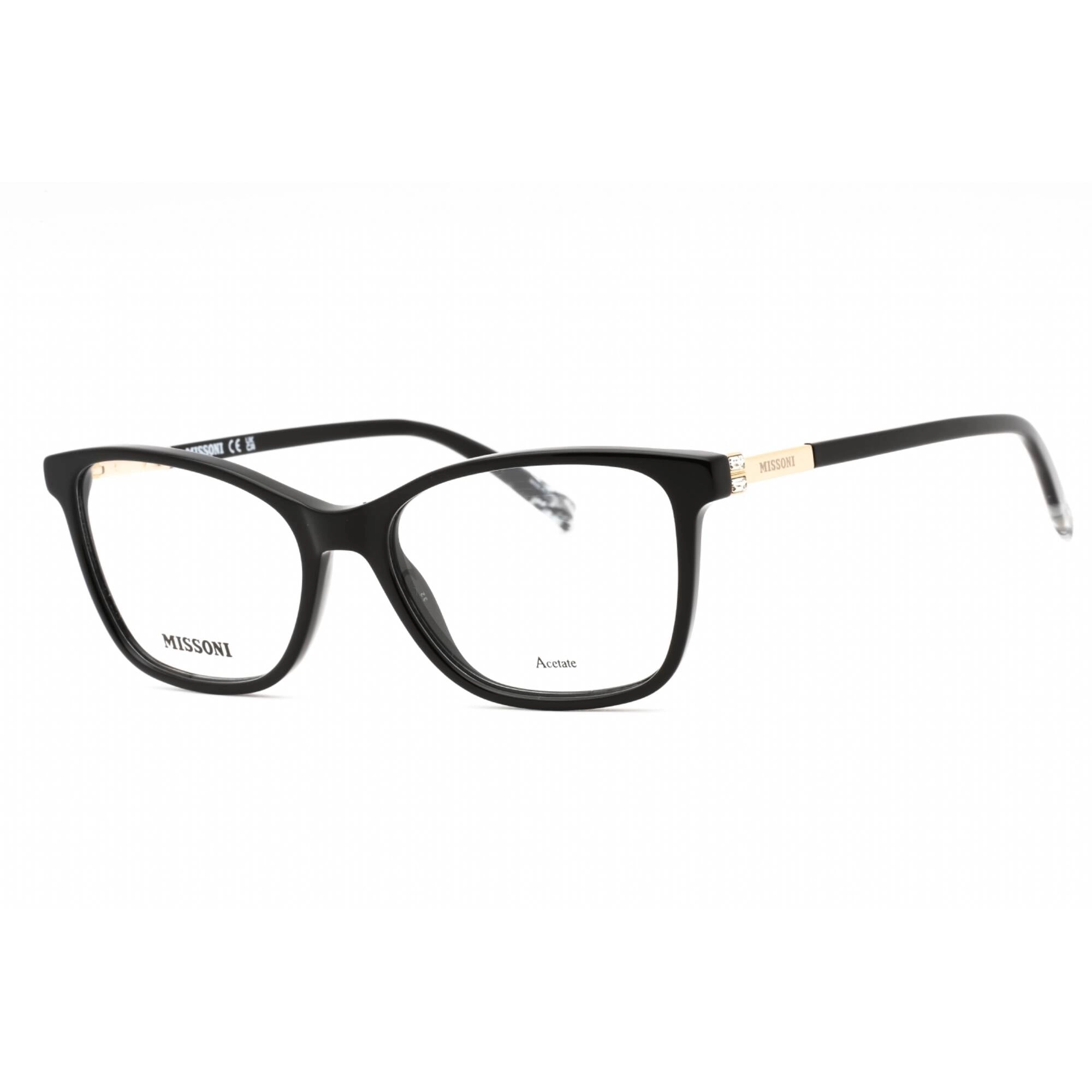 Missoni Women's Eyeglasses - Black Plastic Cat Eye Full Rim Frame | MIS 0143 0807 00