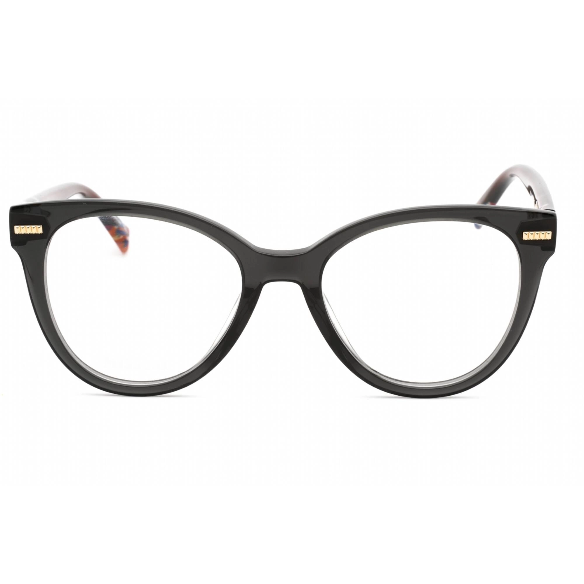 Missoni Women's Eyeglasses - Clear Demo Lens Grey Round Shape Frame | MIS 0051 0KB7 00