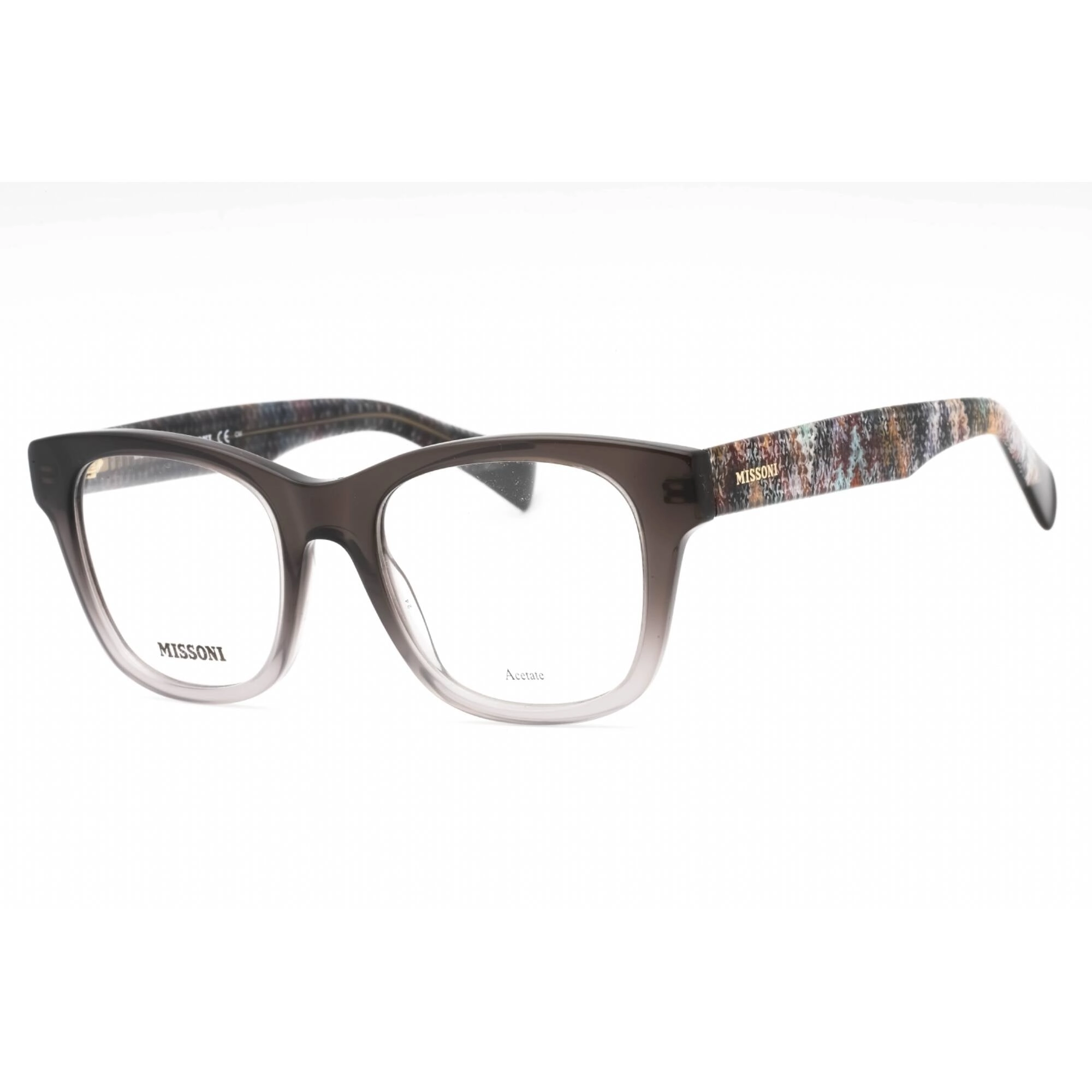 Missoni Women's Eyeglasses - Grey Plastic Cat Eye Full Rim Frame | MIS 0104 0KB7 00