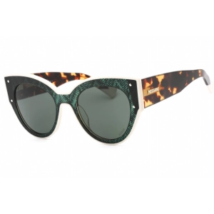 Missoni Women's Sunglasses - Dark Green Havana Cat Eye Frame | MIS 0063/S 0P8J QT