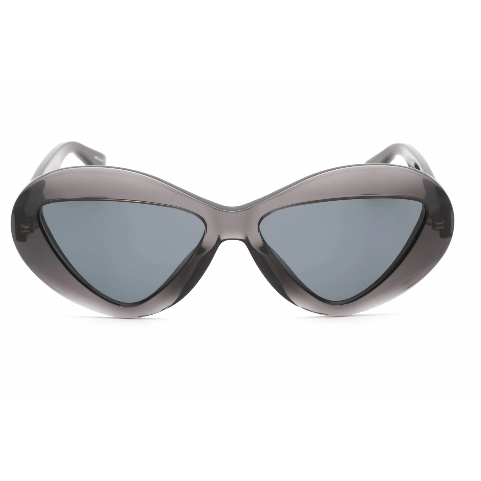 Moschino Women's Sunglasses - Grey Cat Eye Plastic Frame Grey Lens | MOS076/S 0KB7 IR