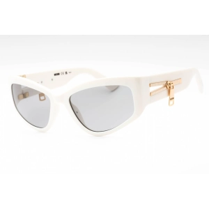 Moschino Women's Sunglasses - Ivory Plastic Cat Eye Full Rim Frame | MOS158/S 0SZJ IR