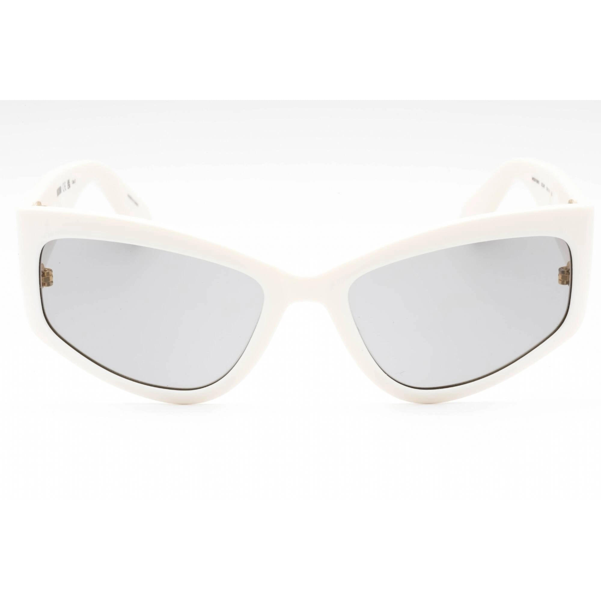 Moschino Women's Sunglasses - Ivory Plastic Cat Eye Full Rim Frame | MOS158/S 0SZJ IR