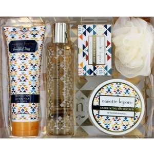 Nanette Lepore Women's Luxury Bath and Body Set - Beautiful Times, 5 Piece