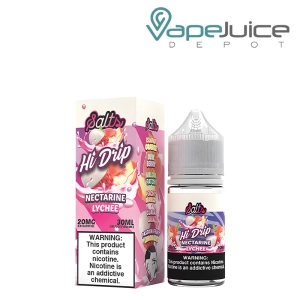 Nectarine Lychee Hi Drip Salts 30ml