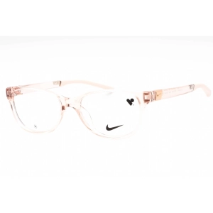 Nike Women's Eyeglasses - Blush Plastic Oval Full Rim Frame | NIKE 7155 682