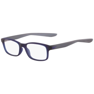 Nike Women's Eyeglasses - Matt Midnight Navy Full Rim Frame Demo Lens | NIKE 5005 400