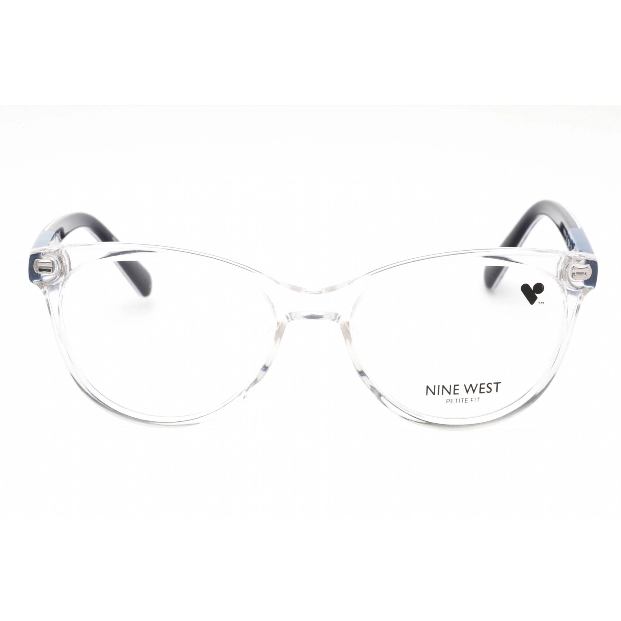 Nine West Women's Eyeglasses - Crystal Clear Cat Eye Acetate Frame | NW5209 000 00