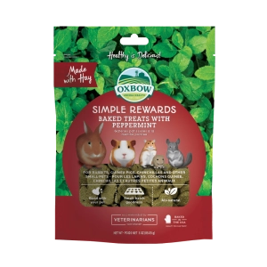 Oxbow Simple Rewards Baked Treats - Peppermint
