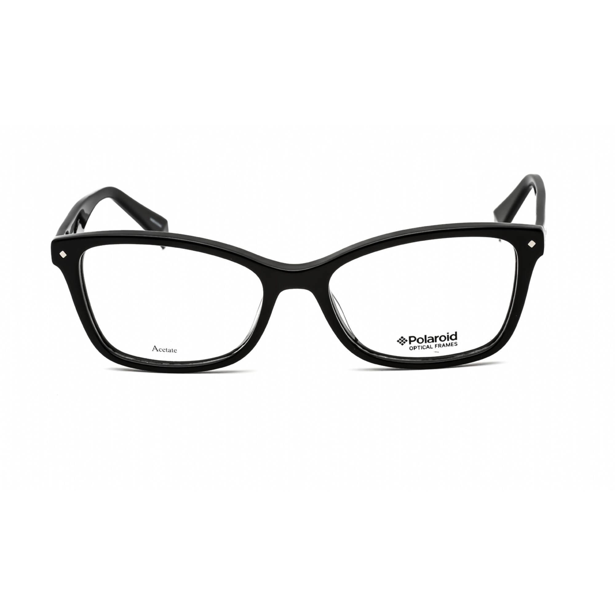 Polaroid Core Women's Eyeglasses - Black Plastic Cat Eye Frame | Pld D 320 0807 00
