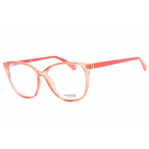Polaroid Core Women's Eyeglasses - Peach Cat Eye Full Rim Frame | PLD D372 0733 00