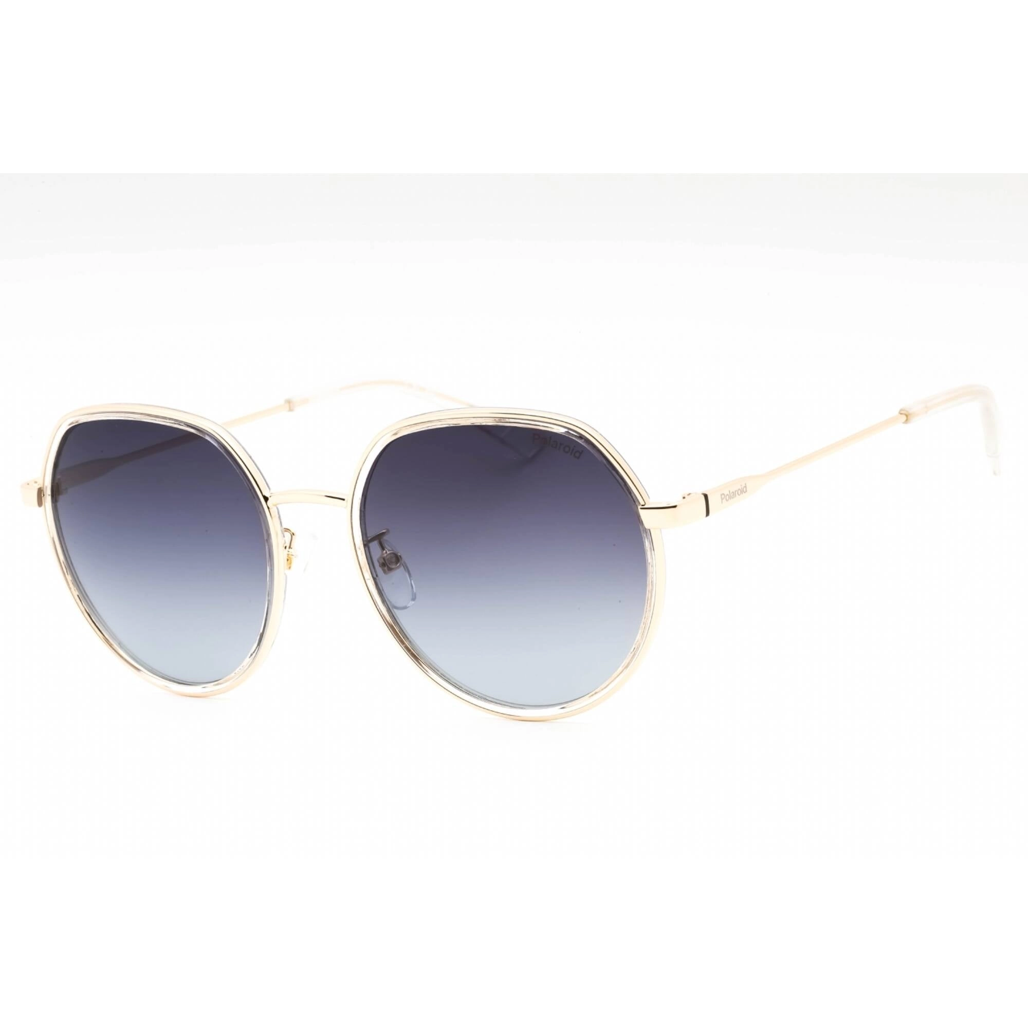 Polaroid Core Women's Sunglasses - Gold Oval Frame Grey Lens | PLD 4160/G/S/X 0J5G WJ